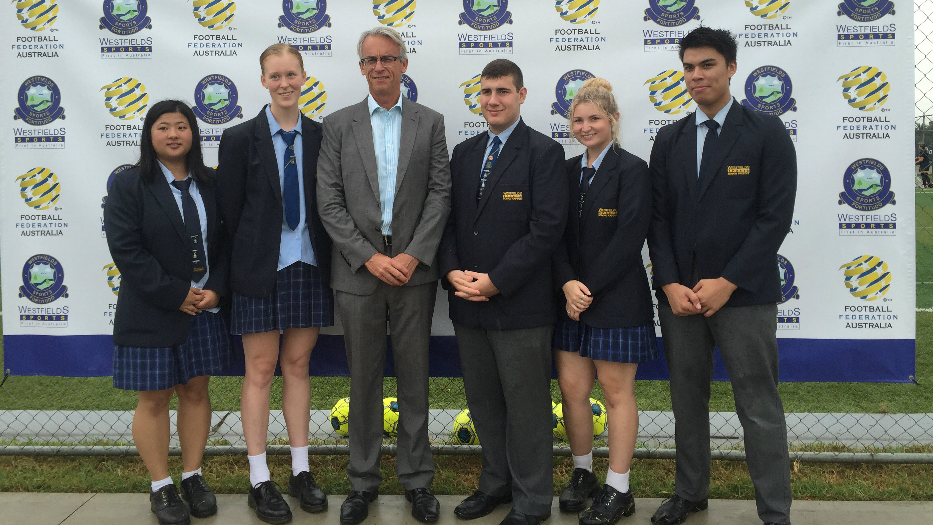 David Gallop at Westfield Sports High.