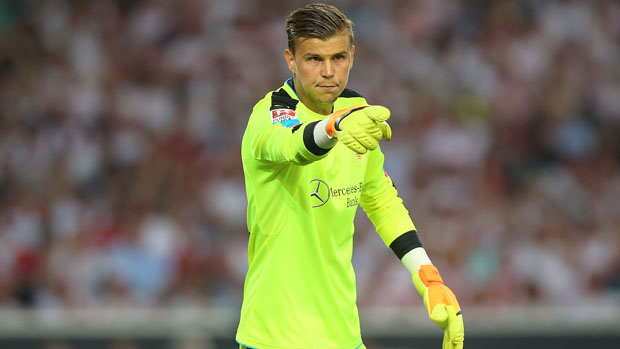 Mitch Langerak’s VFB Stuttgart are potentially one result away from promotion to the Bundesliga following a stirring 3-2 away win over Nurnberg in Germany.
