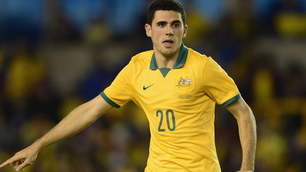Socceroos midfielder Tom Rogic.