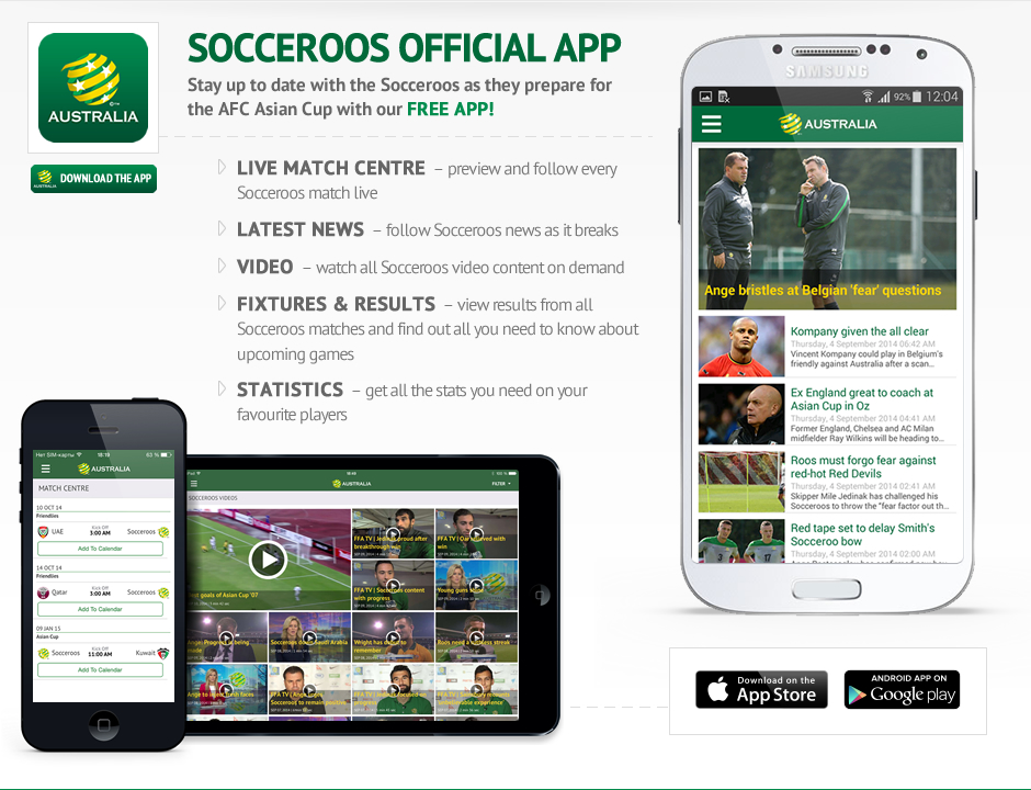 The Sooceroos app has been released!