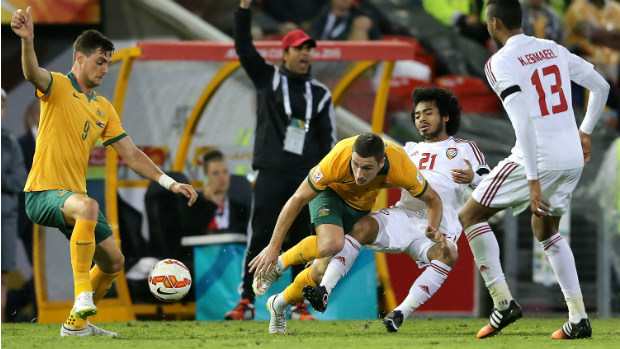 Tomi Juric maintains possession in a tricky situation during the second-half.