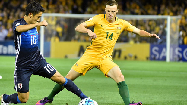 Brad Smith was one of Australia's best in their 1-1 draw with Japan.