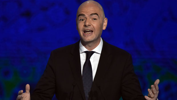 FIFA President Gianni Infantino.