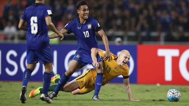 Aaron Mooy against Thailand