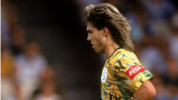 Milan Blagojevic of the Socceroos
