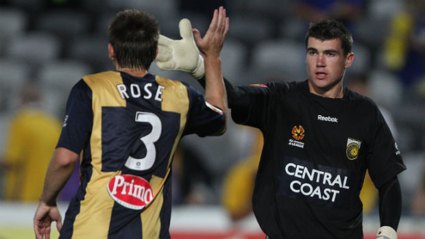 Former Central Coast Mariners goalkeeper Mat Ryan.