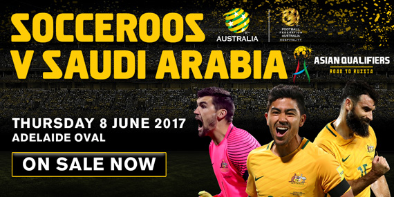 Socceroos v Saudi Arabia.