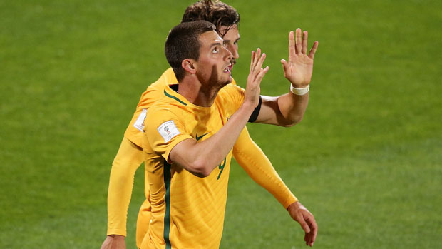 Tomi Juric starred in Australia's 2-0 win over Iraq.