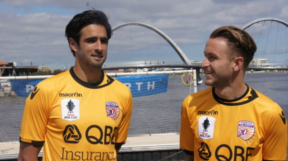 Rhys Williams and Adam Taggart are both use to performing in gold and will no doubt be eager to press for a recall to the Socceroos.