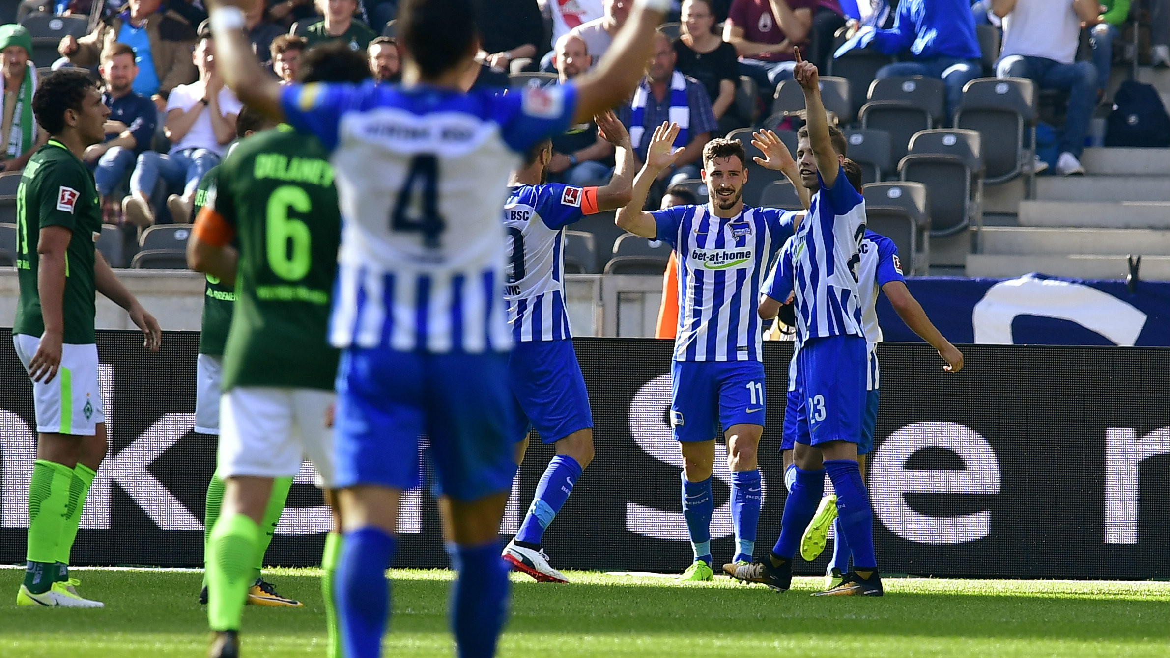 Mathew Leckie continued his stunning start to his Hertha Berlin career