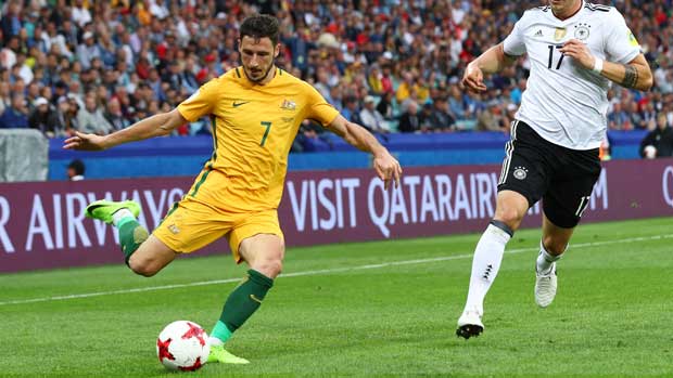 Mathew Leckie against Germany.