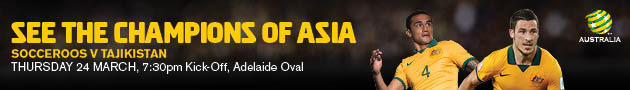 13007_FOOTBALL_Socceroos-v-Tajikistan_630x90_EDM-Banner