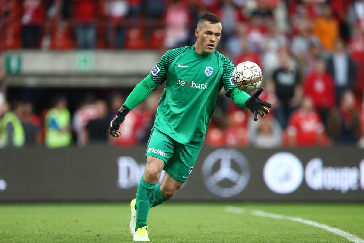 Danny Vukovic in action for RKC Genk.
