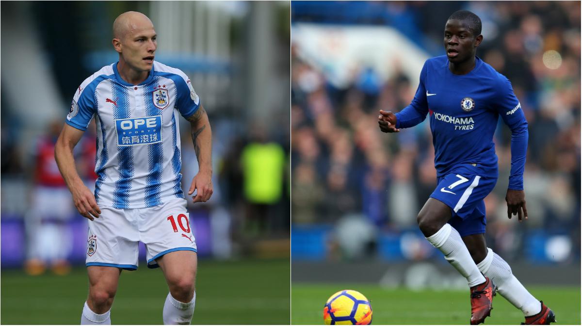 Aaron Mooy; N'Golo Kante