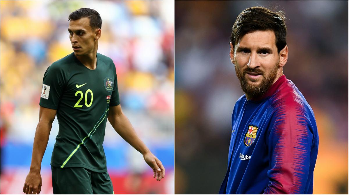 Trent Sainsbury; Lionel Messi