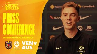Max Balard: I'm very excited for this match | Press Conference | Venezuela v CommBank Socceroos