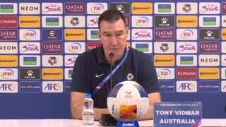Tony Vidmar | Subway Olyroos v Indonesia Post-match Press Conference | AFC U23 Asian Cup | Socceroos