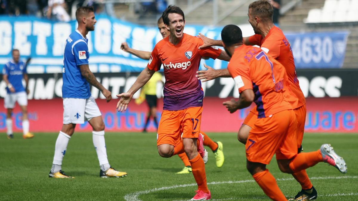 Robbie Kruse scored in a third straight game for Vfl Bochum overnight.