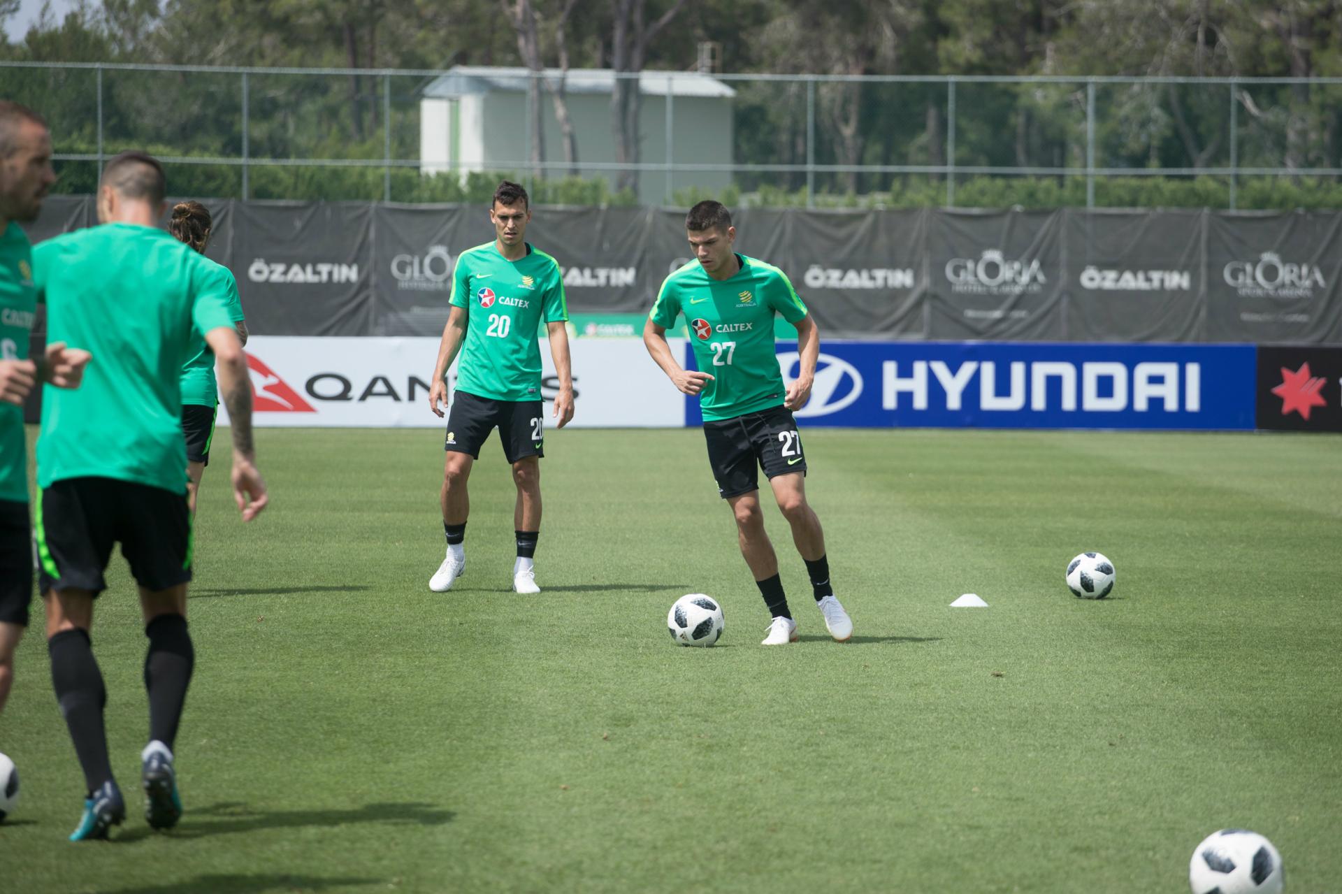 Caltex Socceroos defender Fran Karacic.