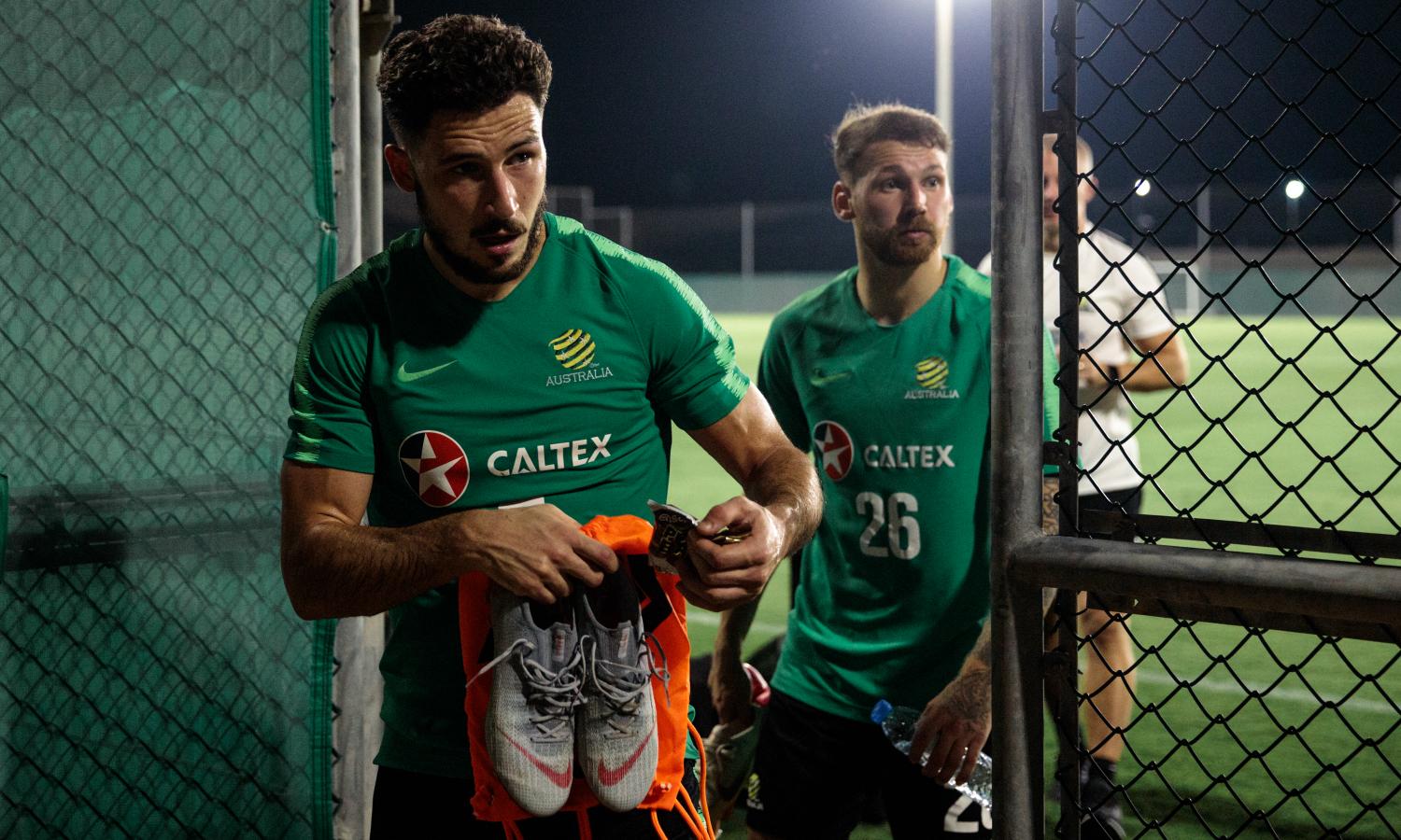 Mathew Leckie and Martin Boyle