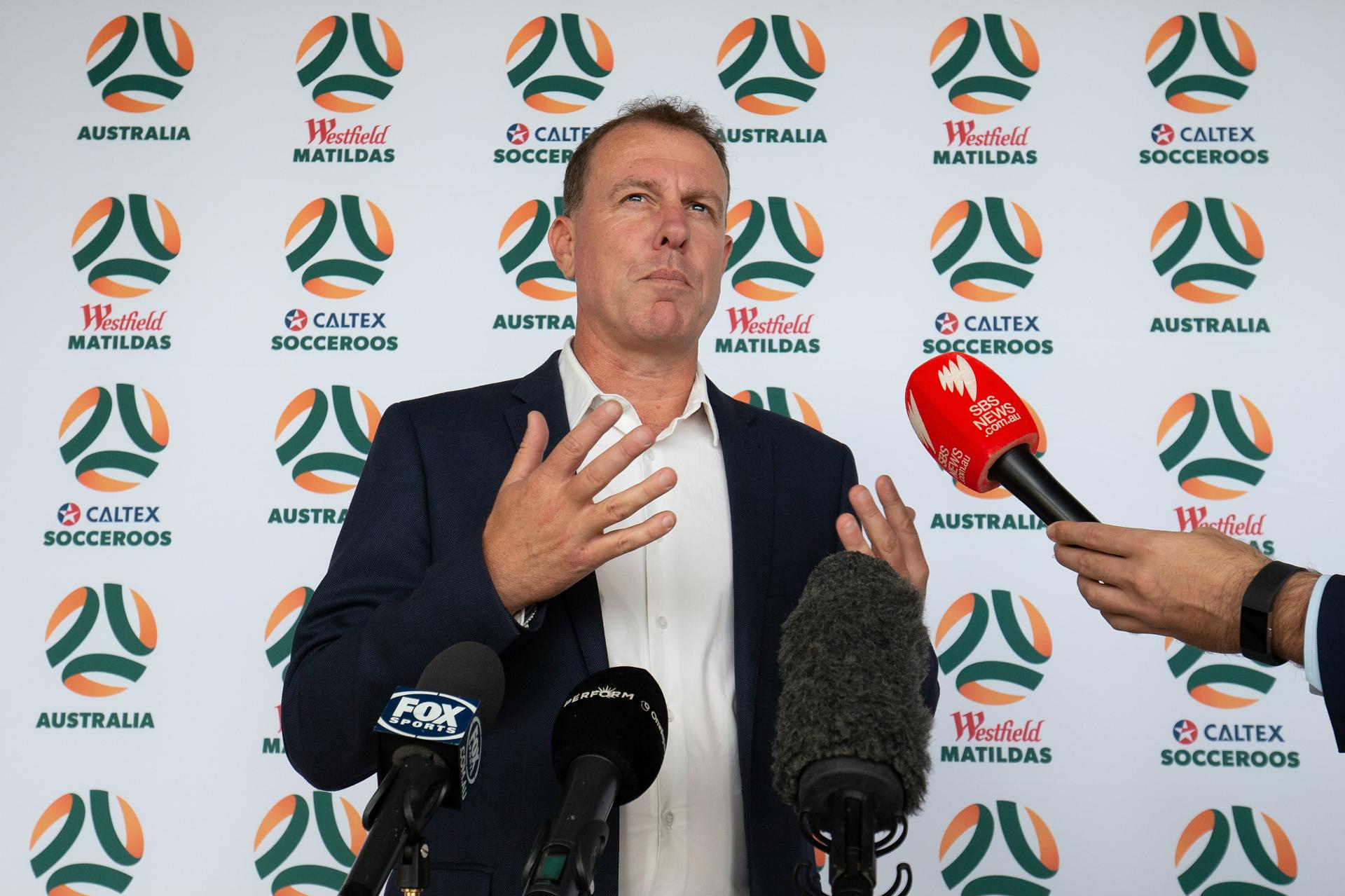 New Socceroos/Matildas logo