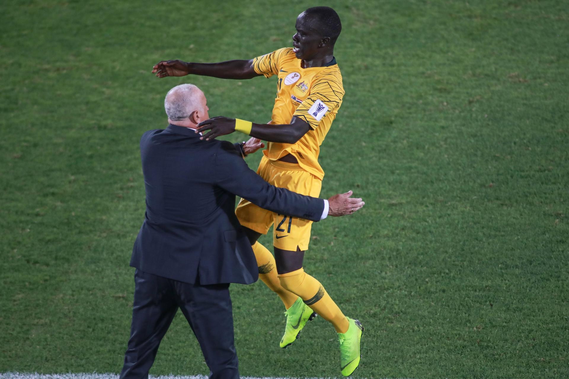 Socceroos win five-goal thriller over Syria