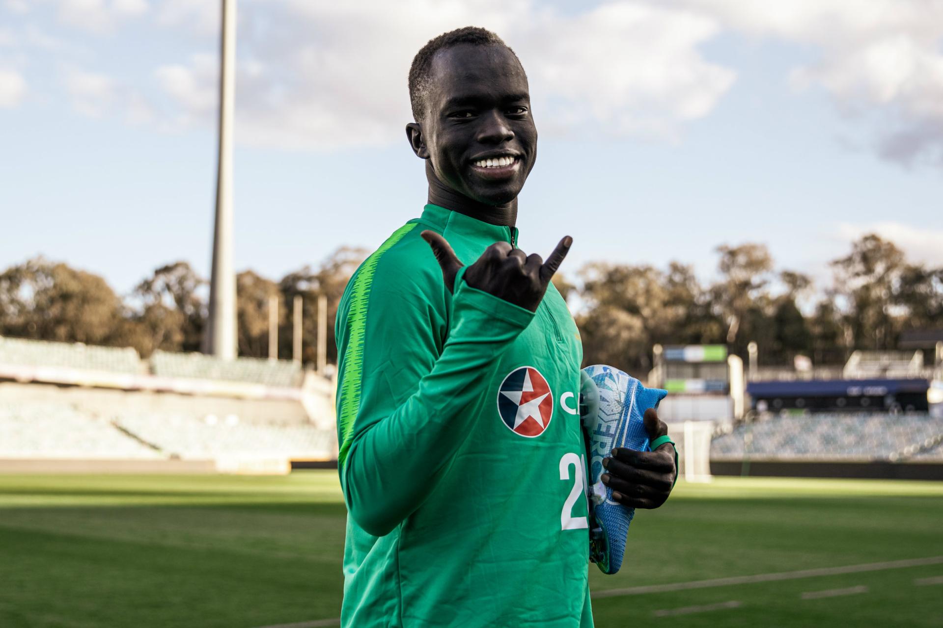 Caltex Socceroos training and fan day