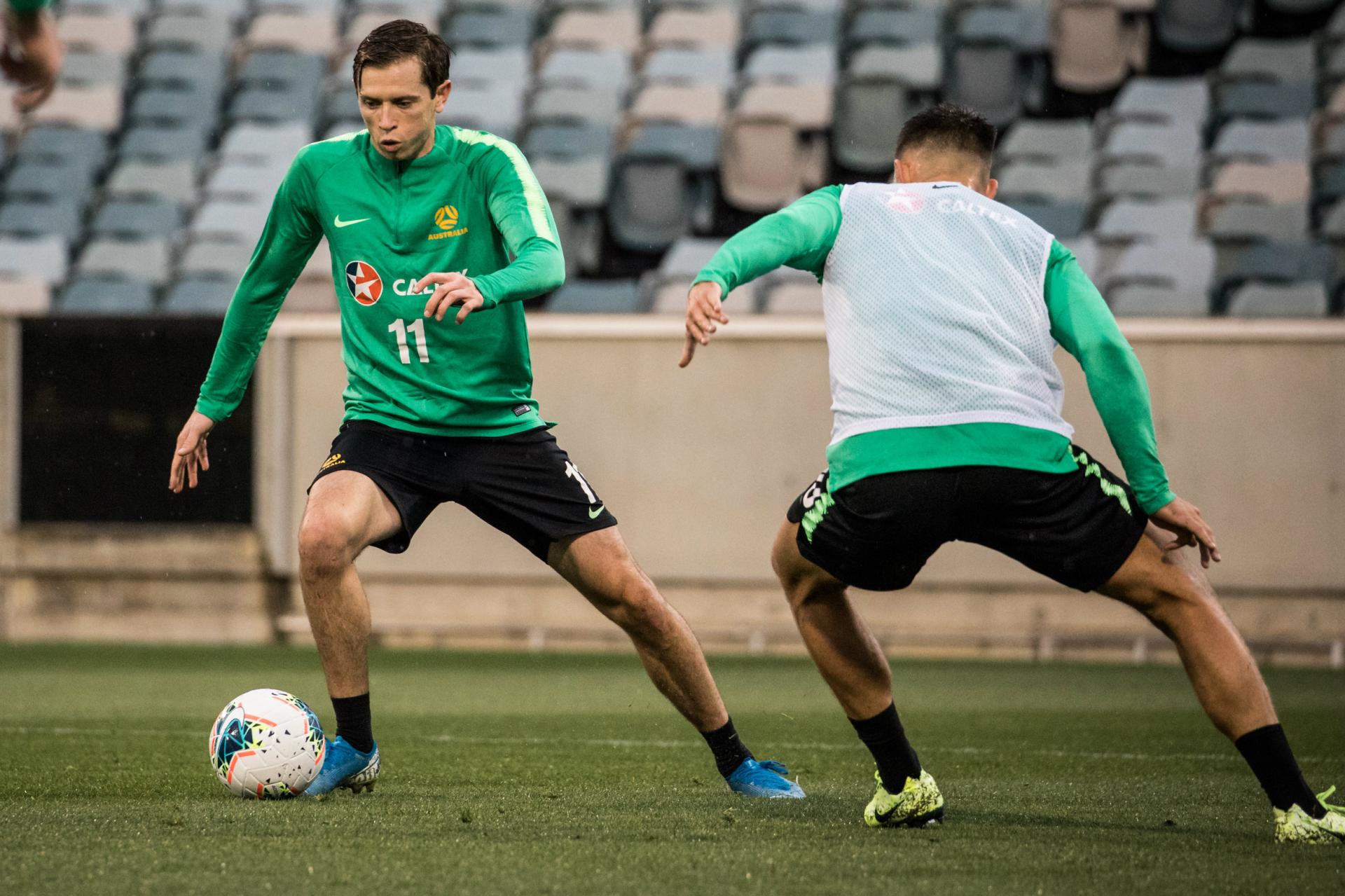 Socceroos prepare for Nepal in Canberra