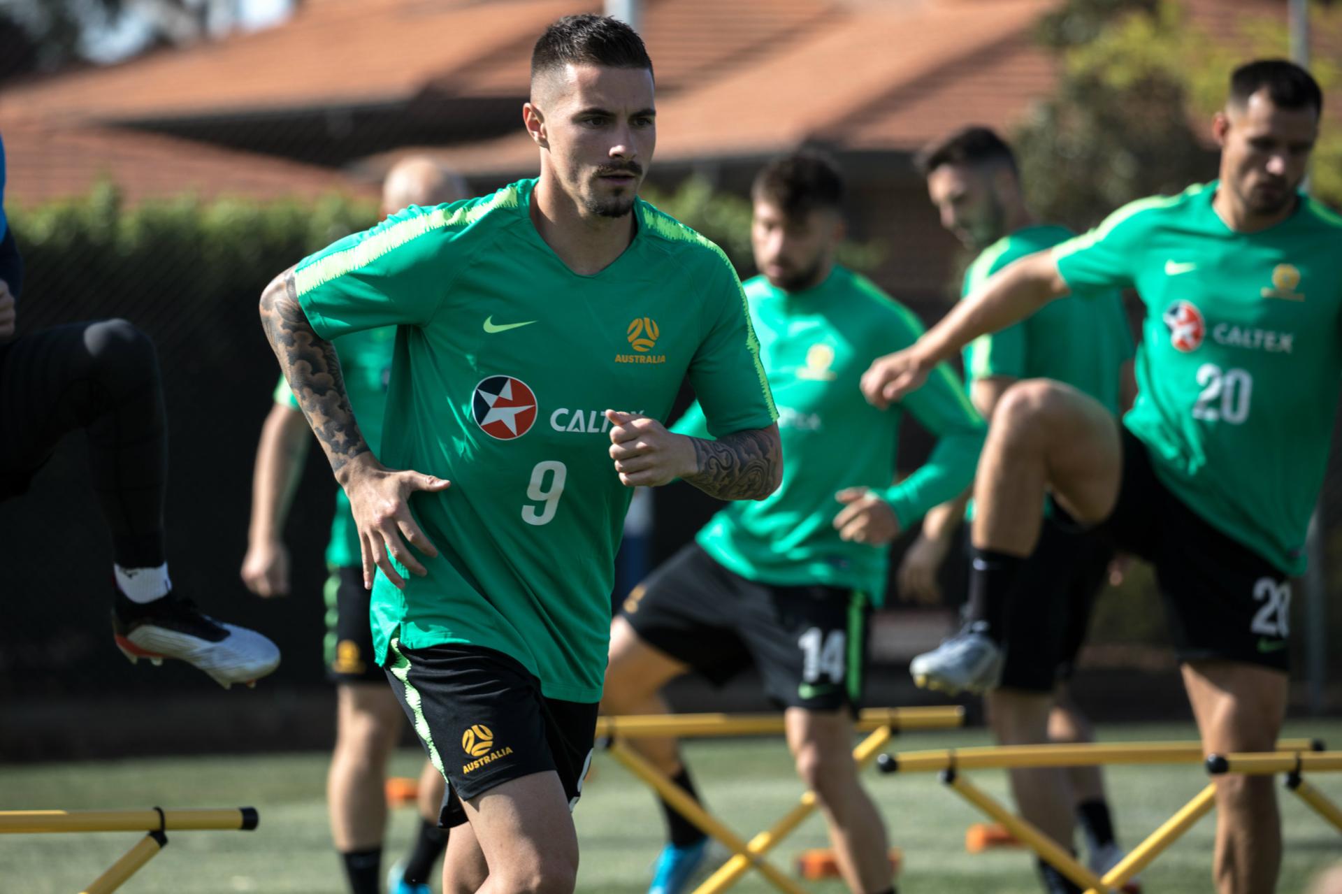 Caltex Socceroos training and fan day
