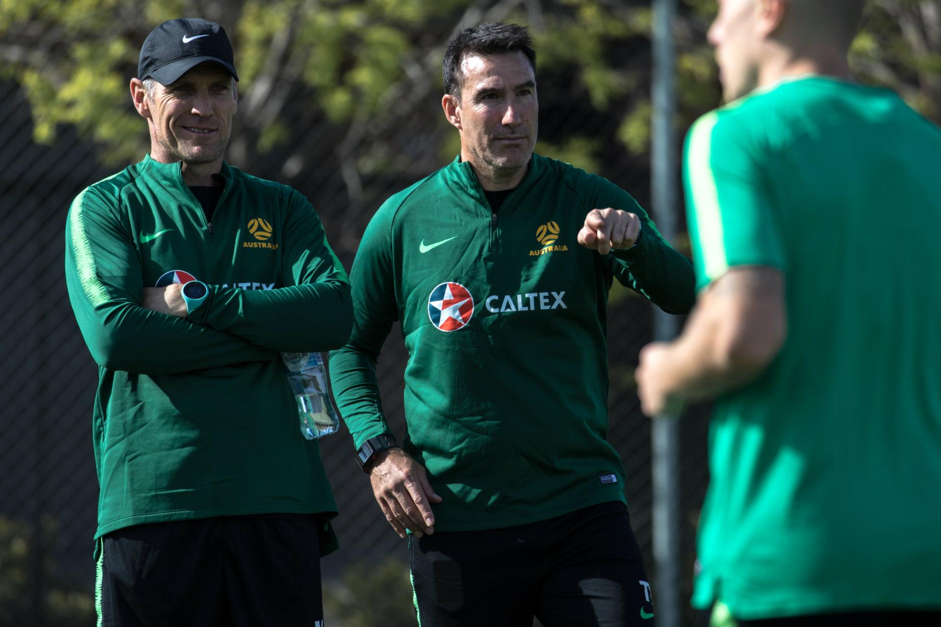 Caltex Socceroos training and fan day