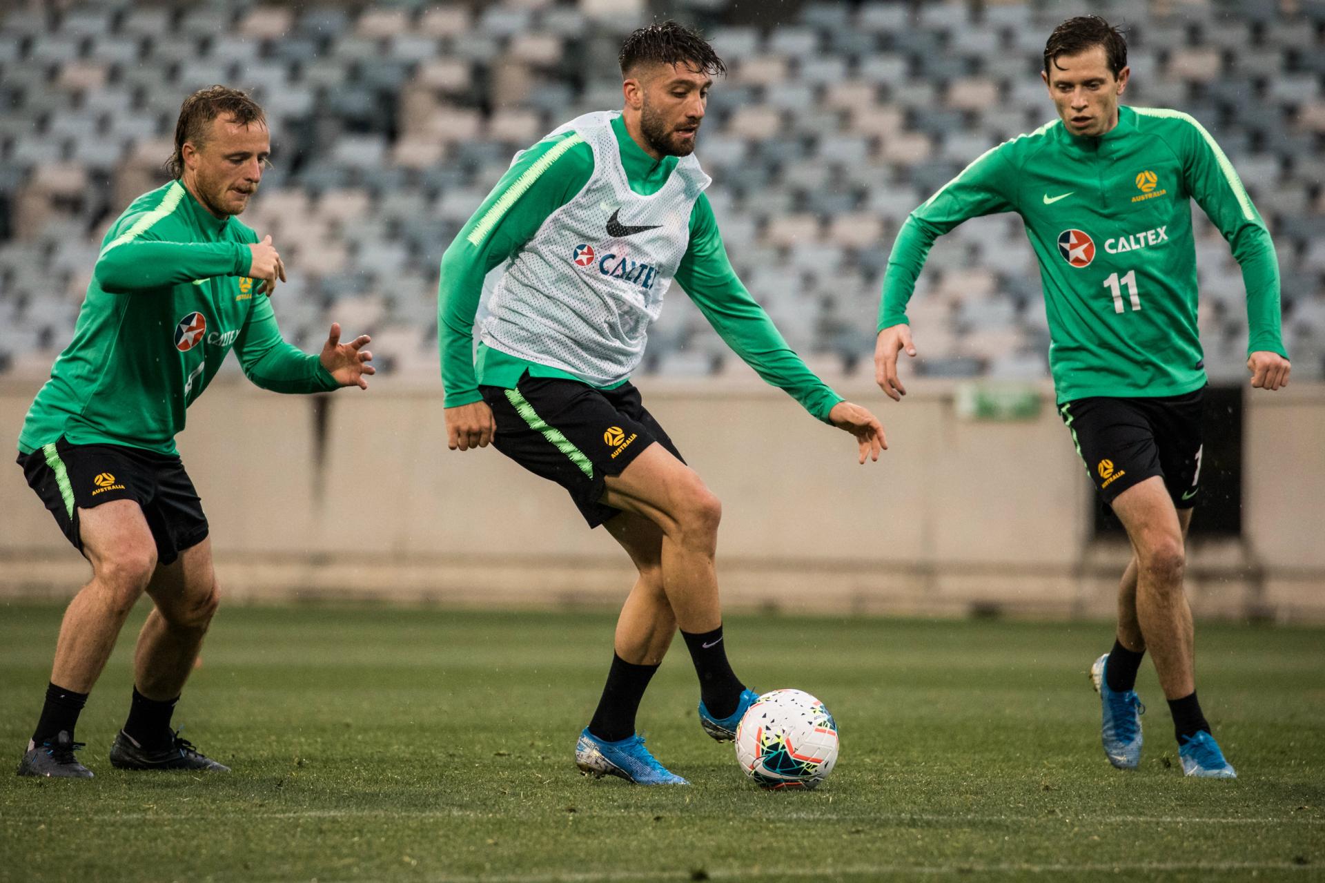 Socceroos prepare for Nepal in Canberra