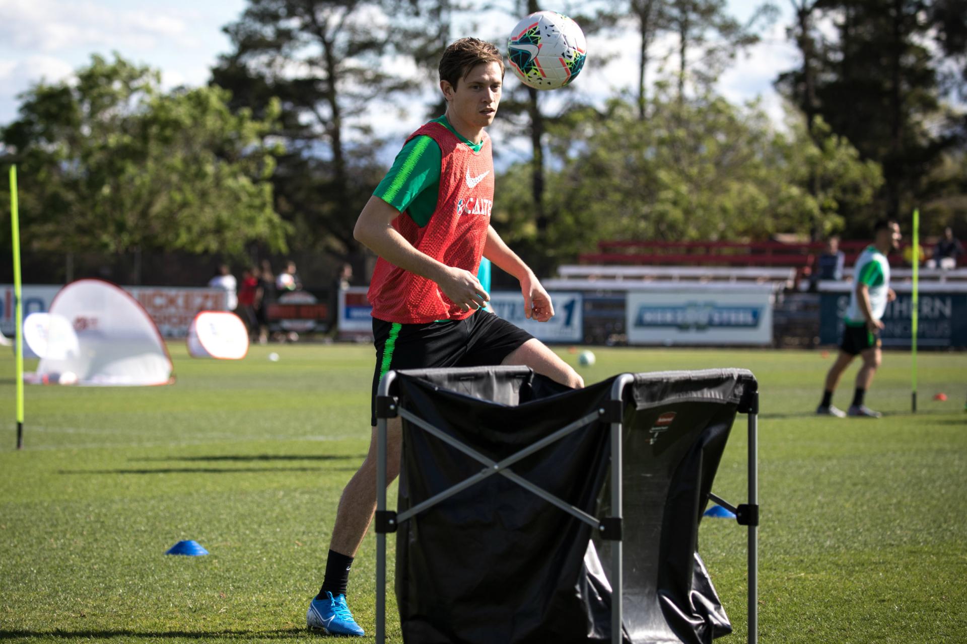 Caltex Socceroos training and fan day
