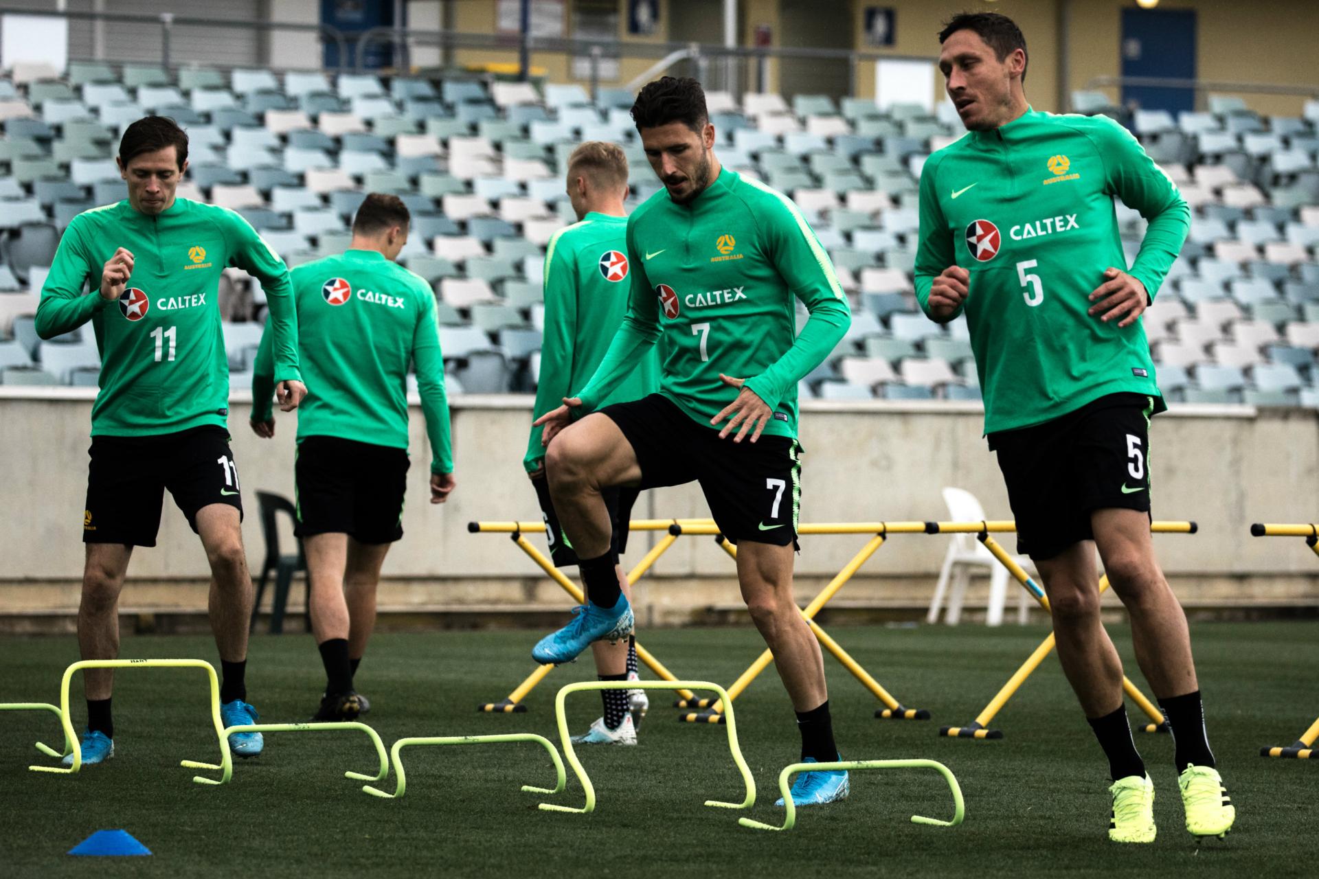 Socceroos prepare for Nepal in Canberra