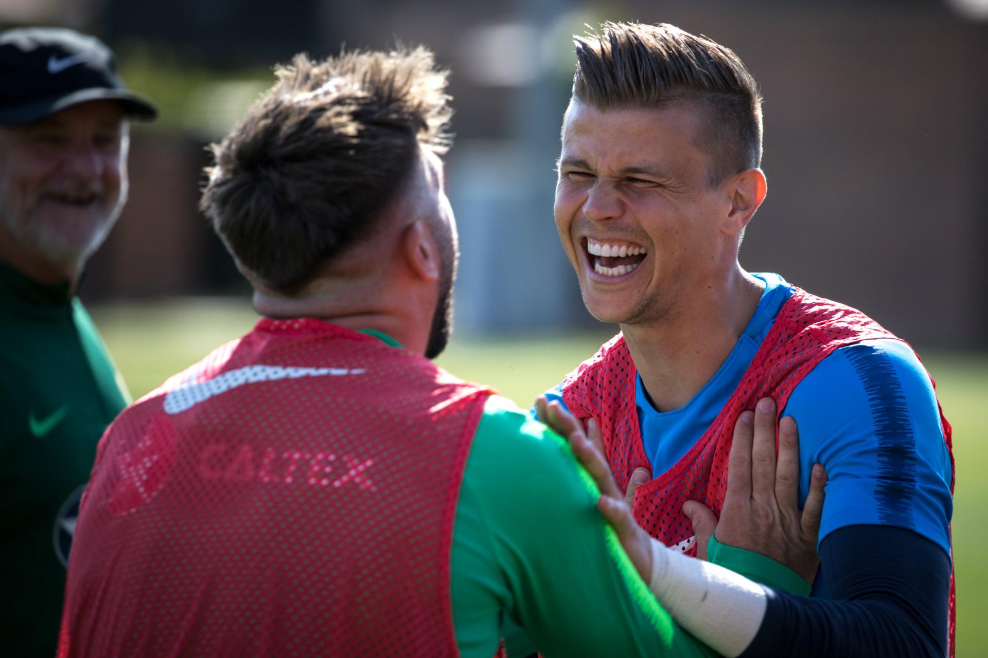 Caltex Socceroos training and fan day