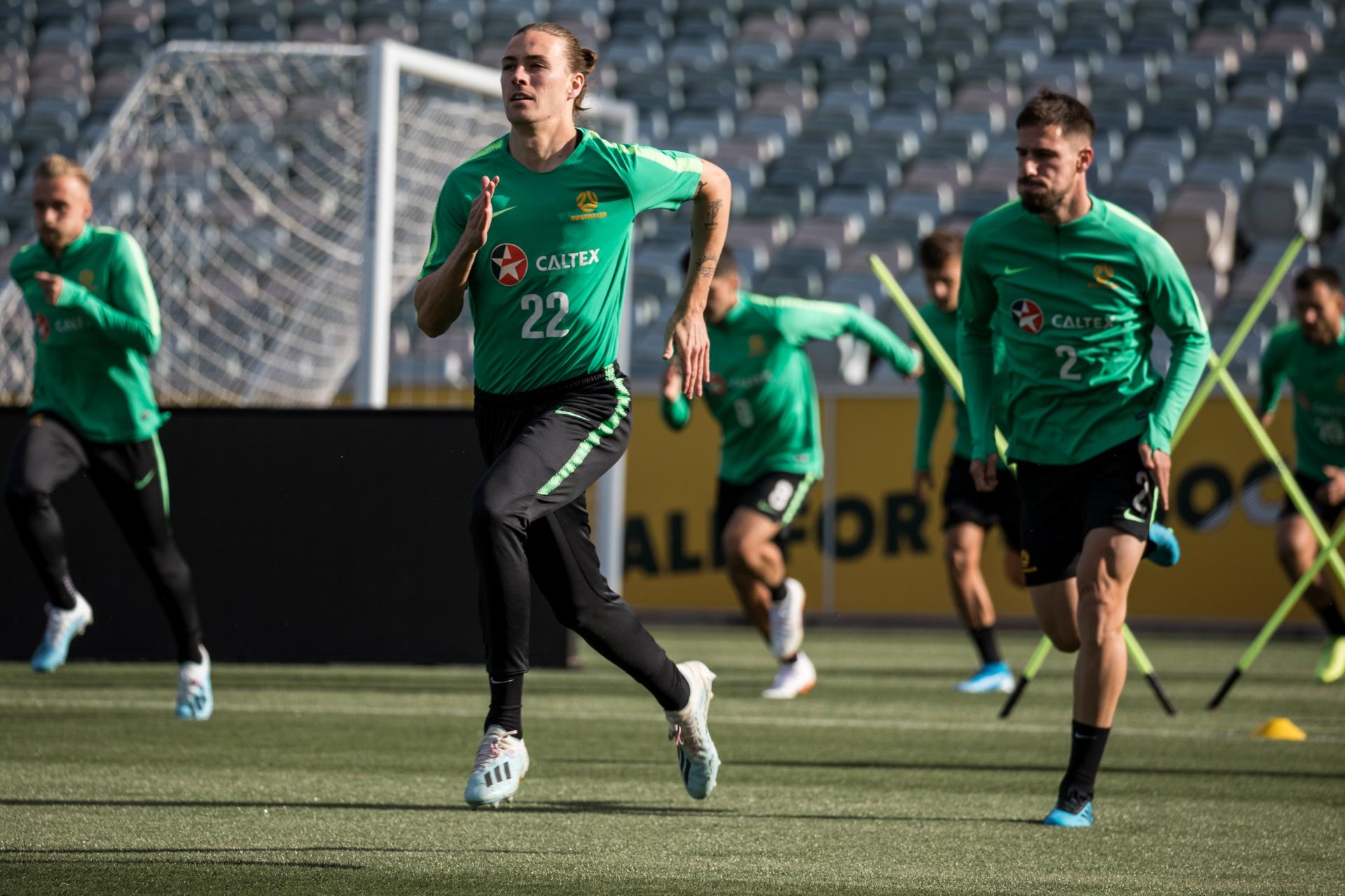 Socceroos prepare for Nepal in Canberra