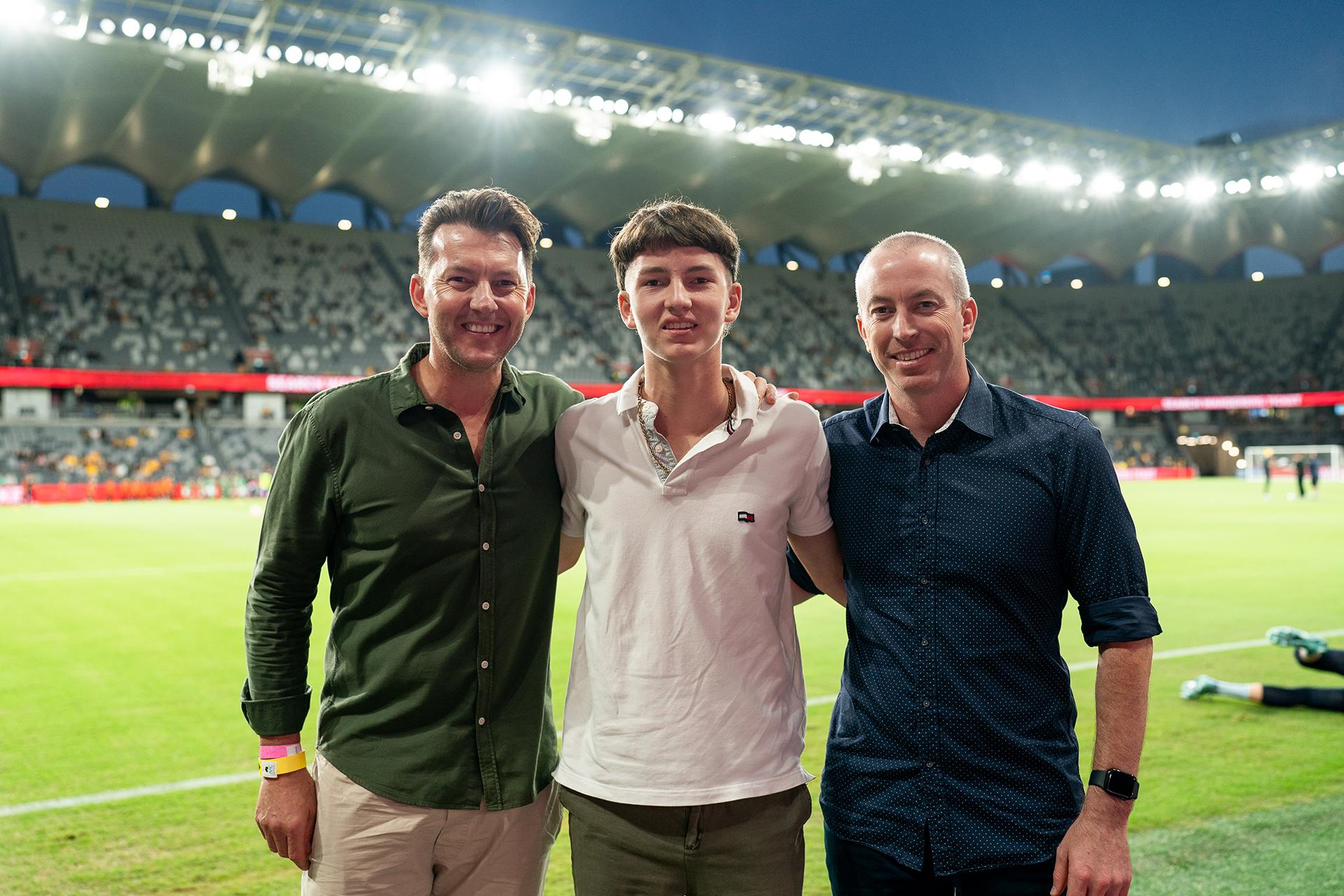 Socceroos v Ecuador - CommBank Stadium Field of Play Tour