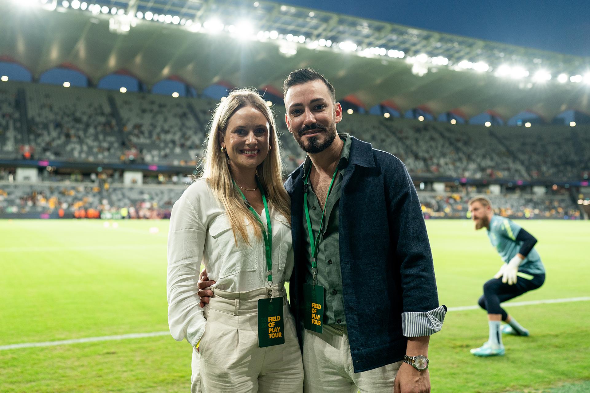 Socceroos v Ecuador - CommBank Stadium Field of Play Tour
