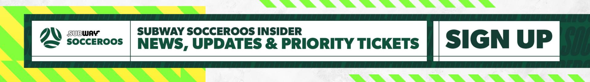 Socceroos Insider thin banner