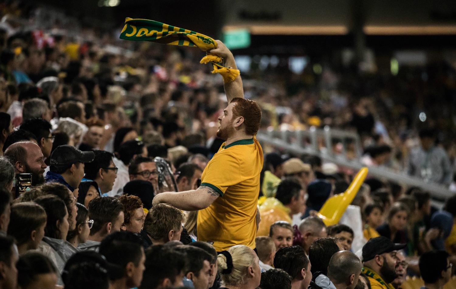 Socceroos fan