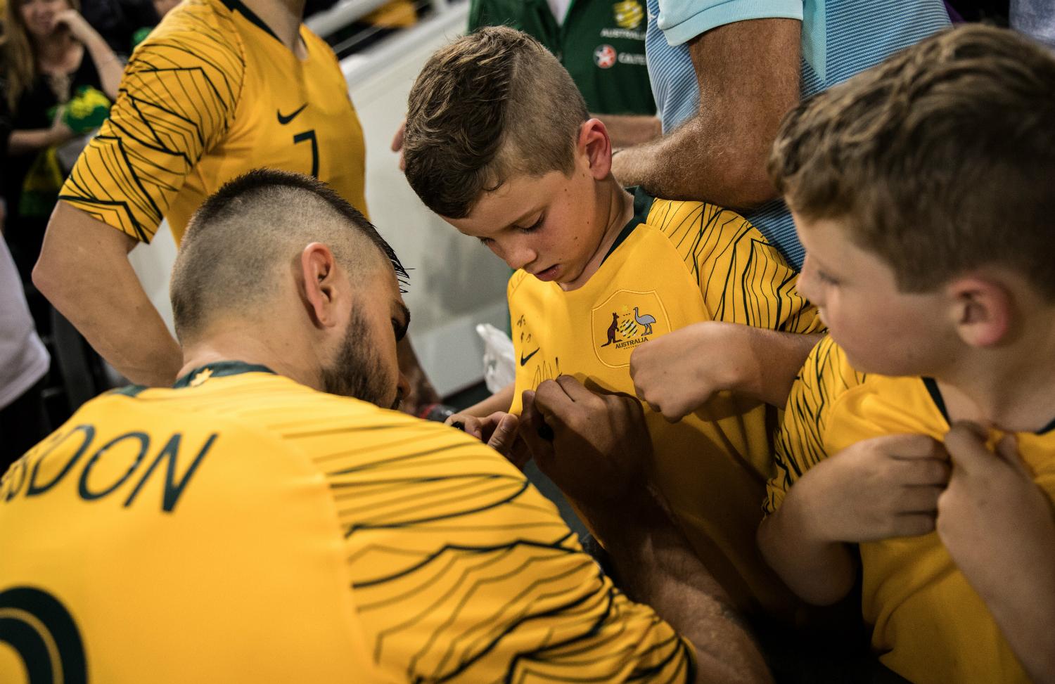 Socceroos fans