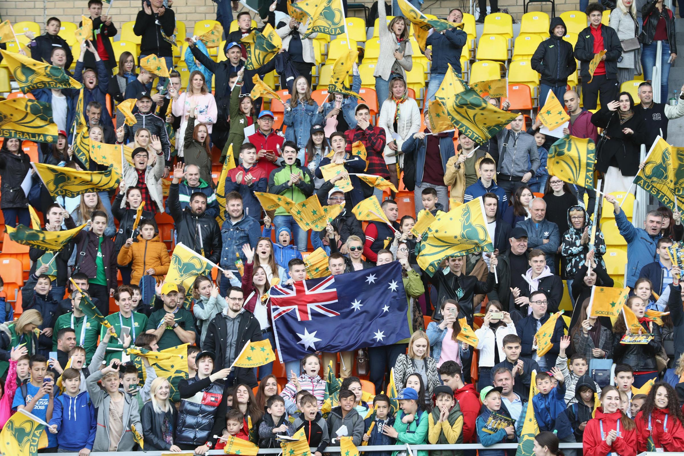 Socceroos fans