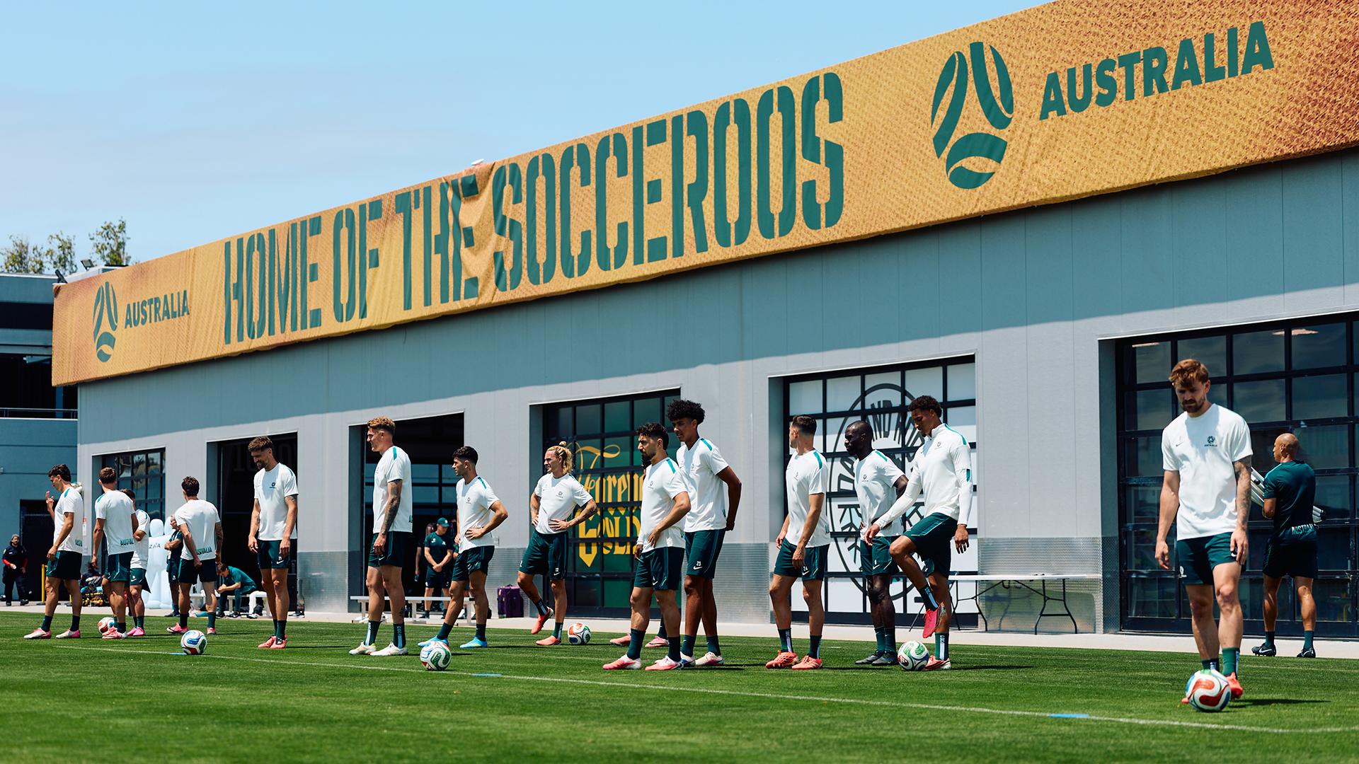 Socceroos Training