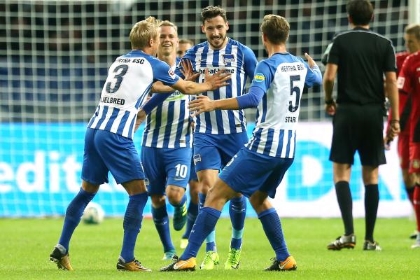 Mat Leckie has enjoyed an impressive start to the season with Hertha Berlin. 