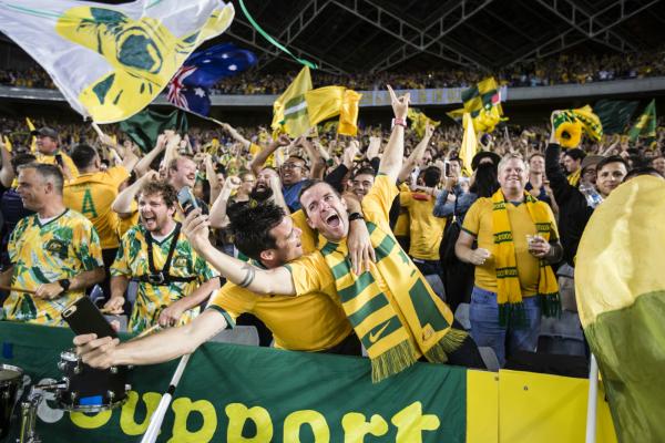 Fans celebrate