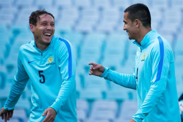 Mark Milligan and Tim Cahill