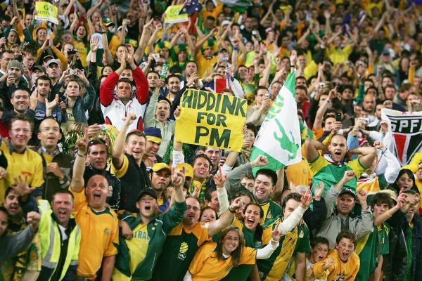 Caltex Socceroos fans