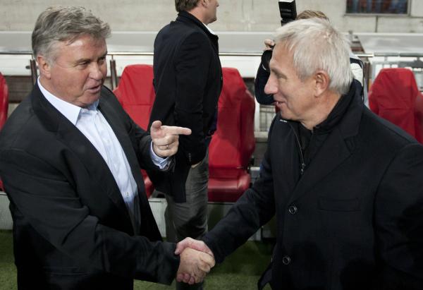 Guus Hiddink and Bert van Marwijk