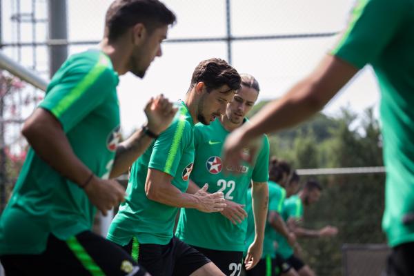 The Caltex Socceroos during Day 11 training