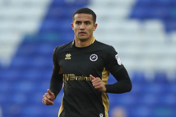 Tim Cahill played just over an hour since his switch to Millwall.