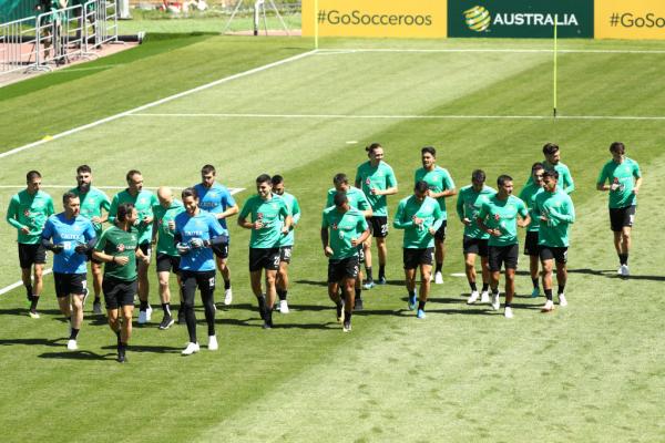 Socceroos players recover after France game
